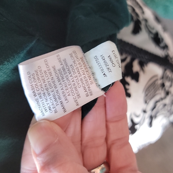 Joseph A qu'est-ce que c'est silk long sleeve top - Picture 8 of 8